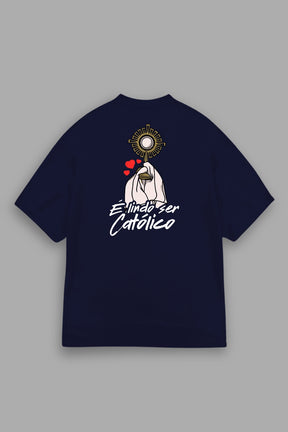 Camisa Oversized É lindo ser Católico