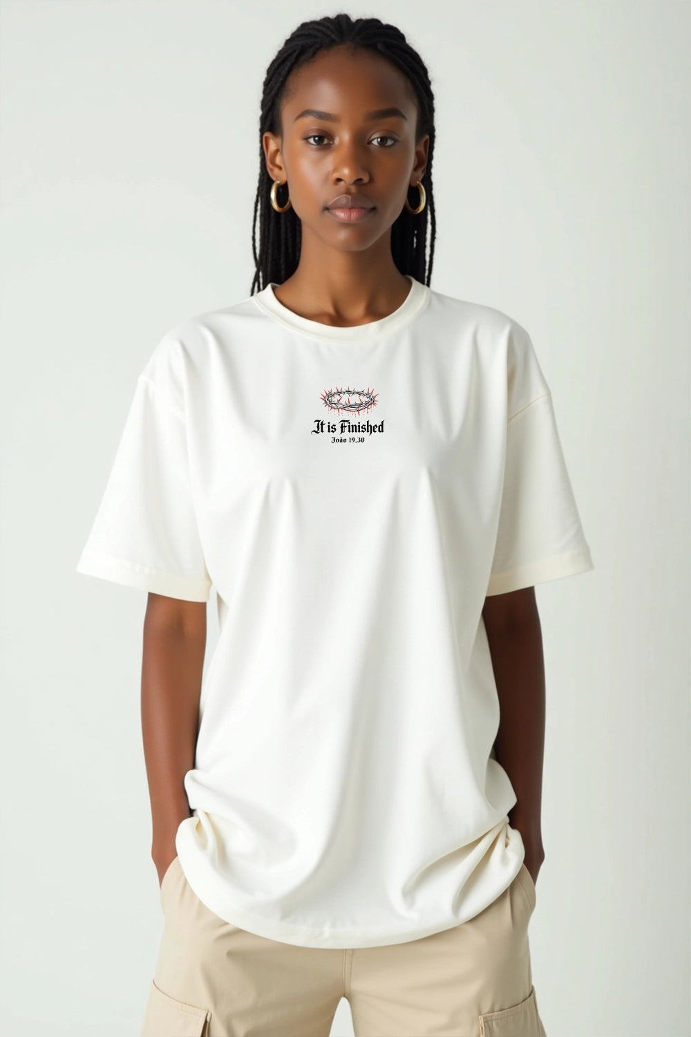 Camisa Oversized Está Consumado 25.6