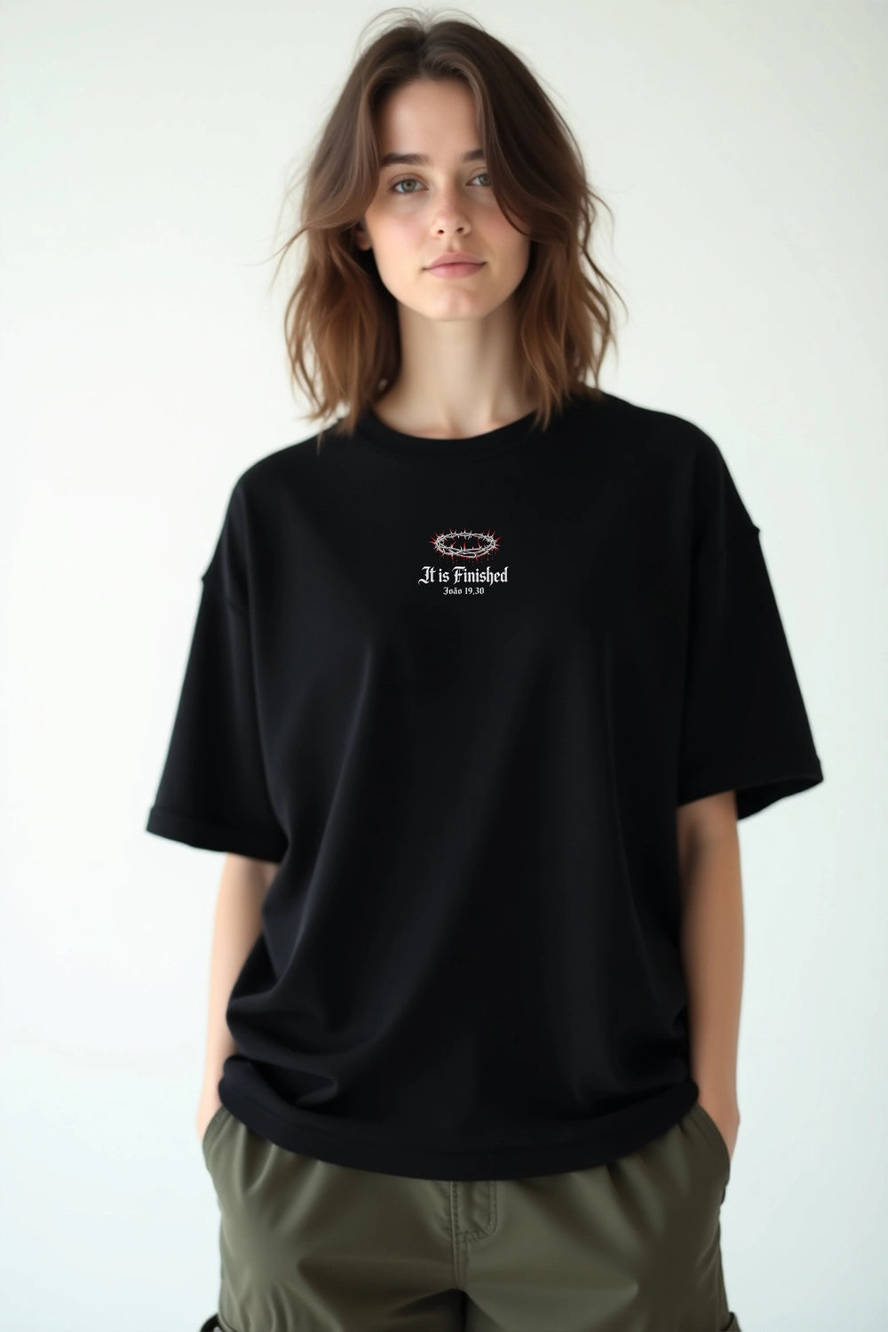 Camisa Oversized Está Consumado 25.6