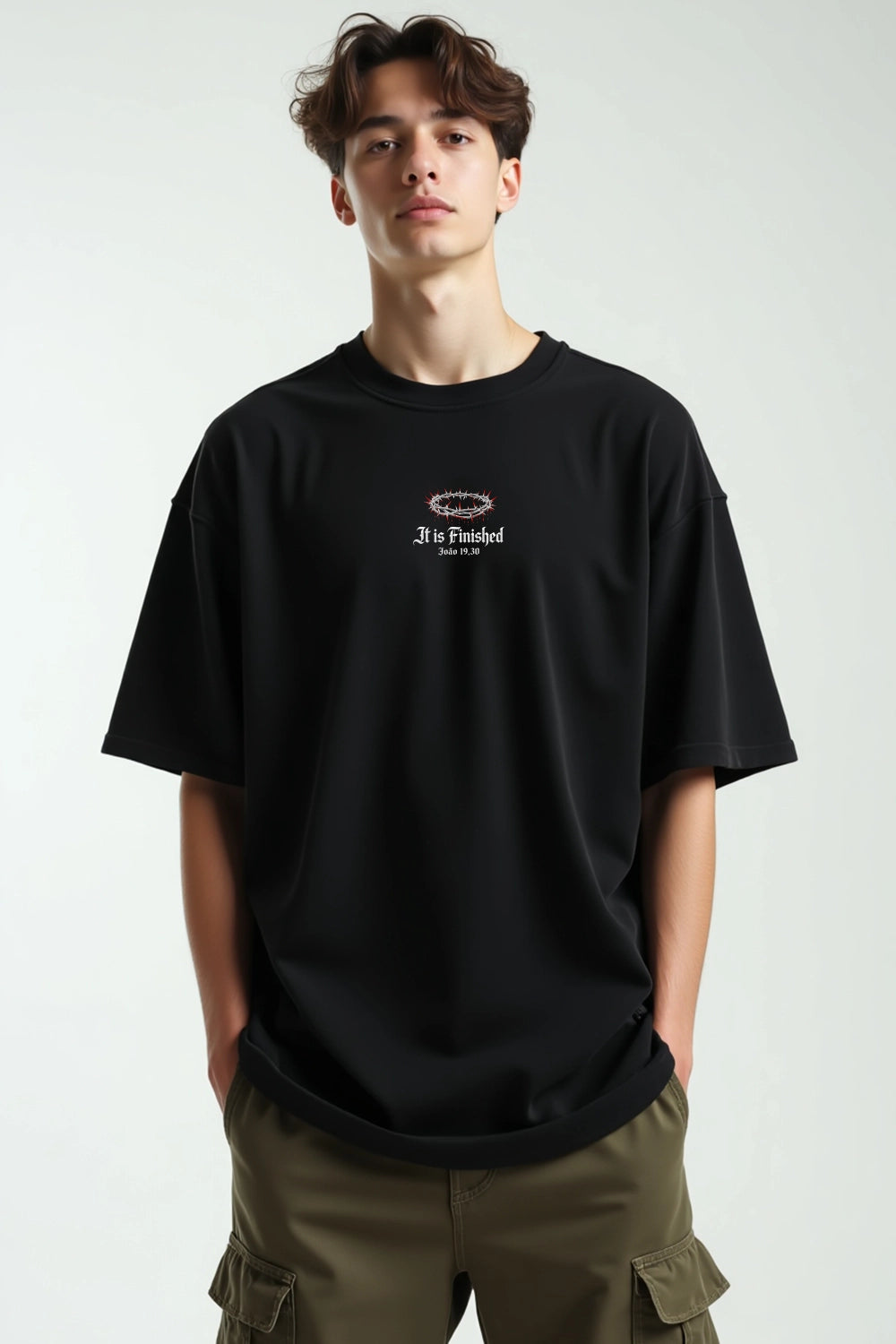 Camisa Oversized Está Consumado 25.6