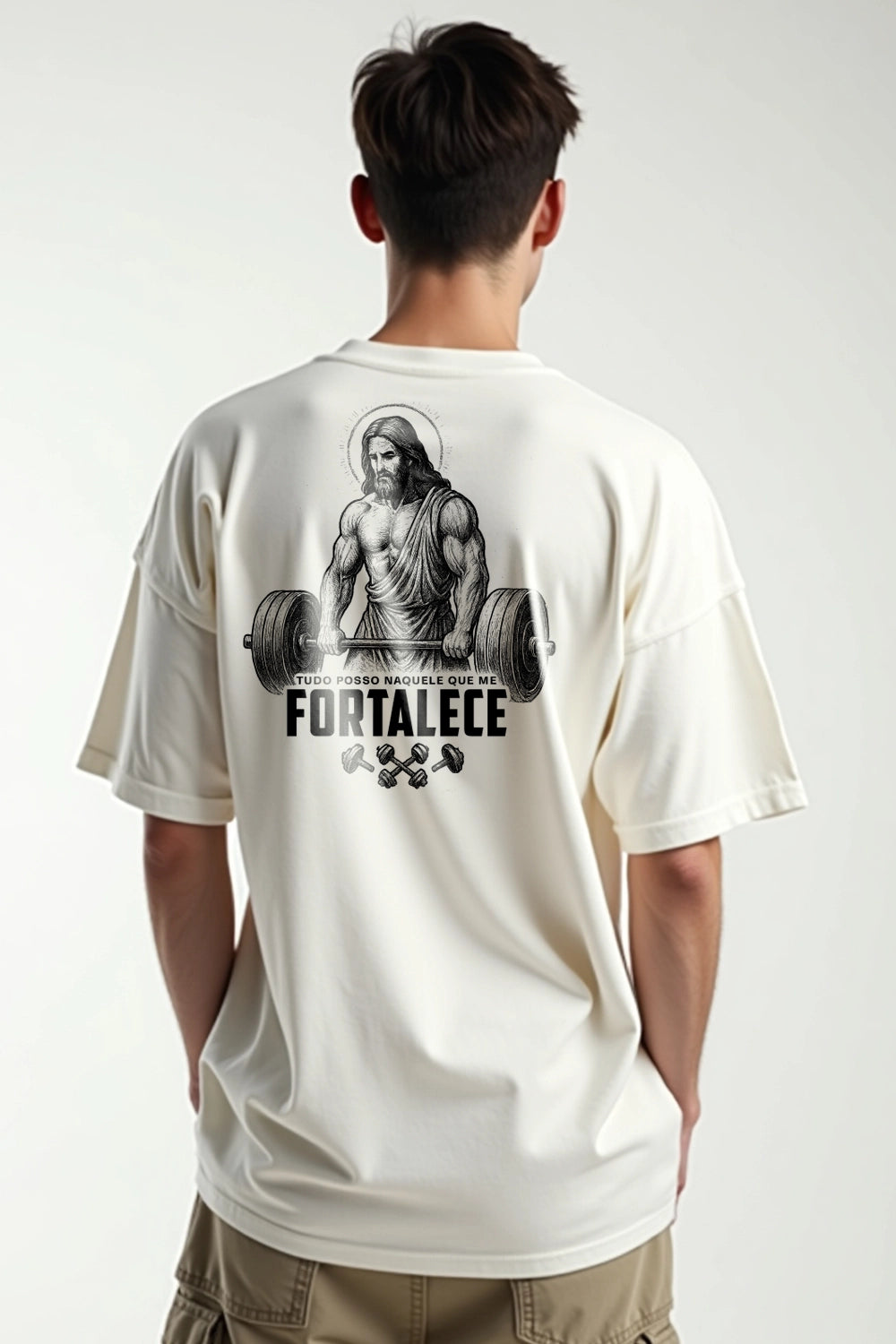 Camisa Oversized Fortalece