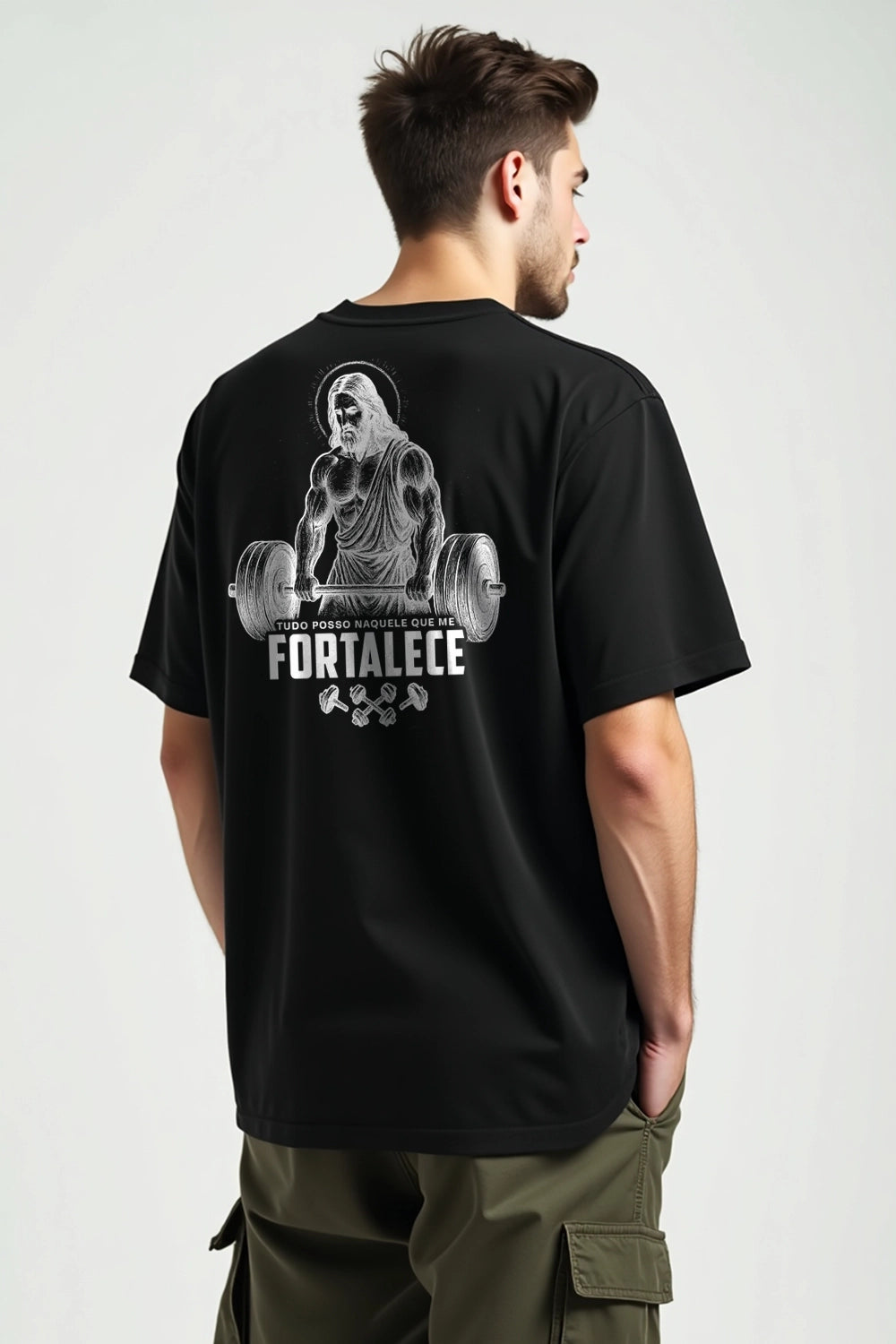 Camisa Oversized Fortalece