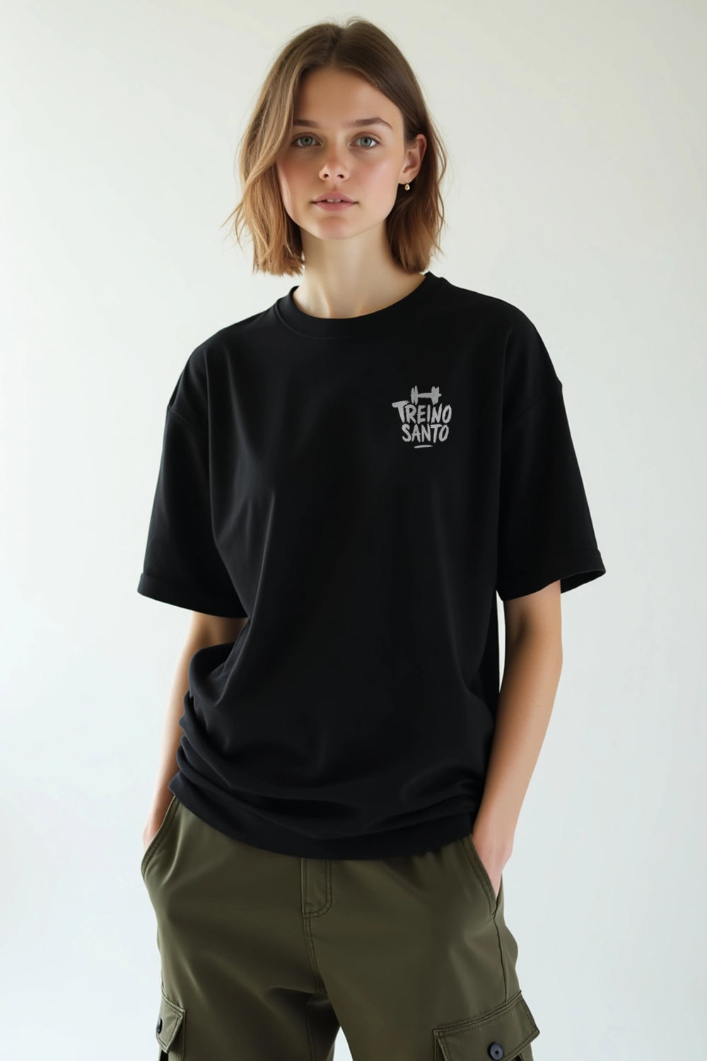 Camisa Oversized Fortalece