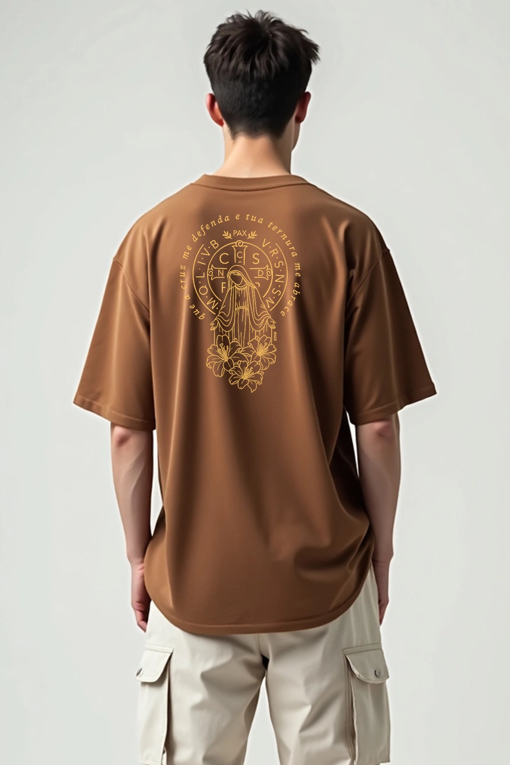 Camisa Oversized Manto e Cruz