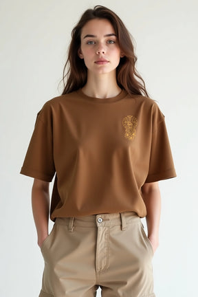 Camisa Oversized Manto e Cruz