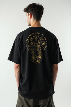 Camisa Oversized Manto e Cruz