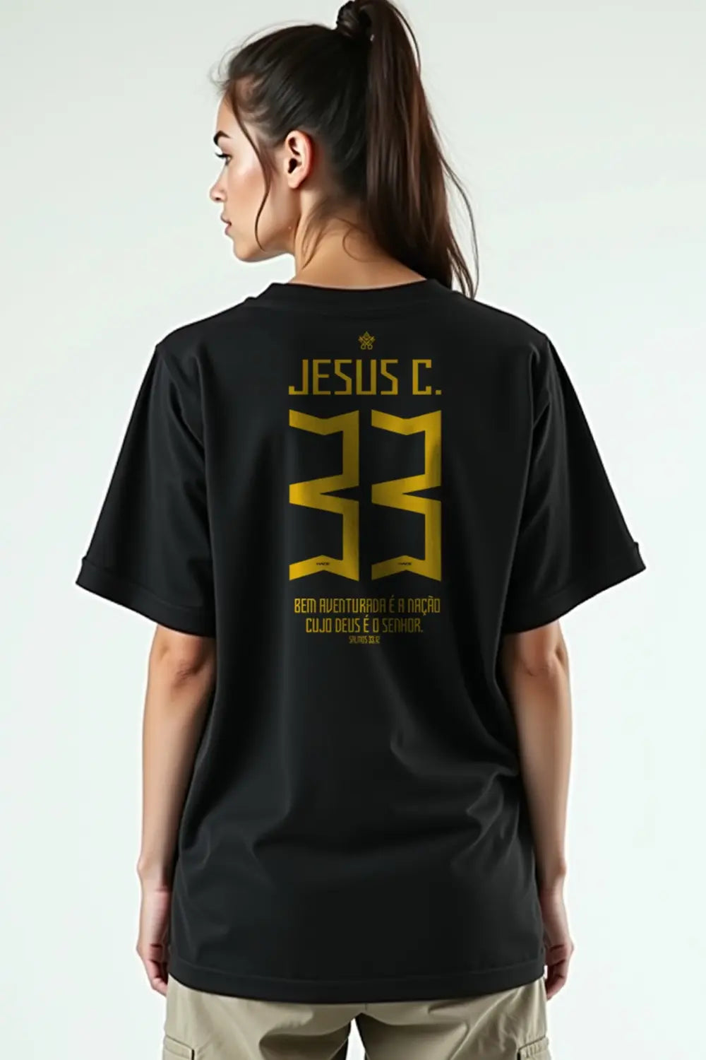 Camisa Oversized Nação Consagrada
