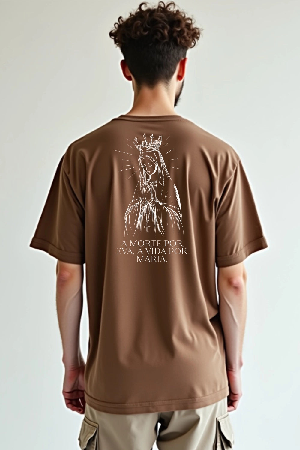 Camisa Oversized Nsa de Fátima