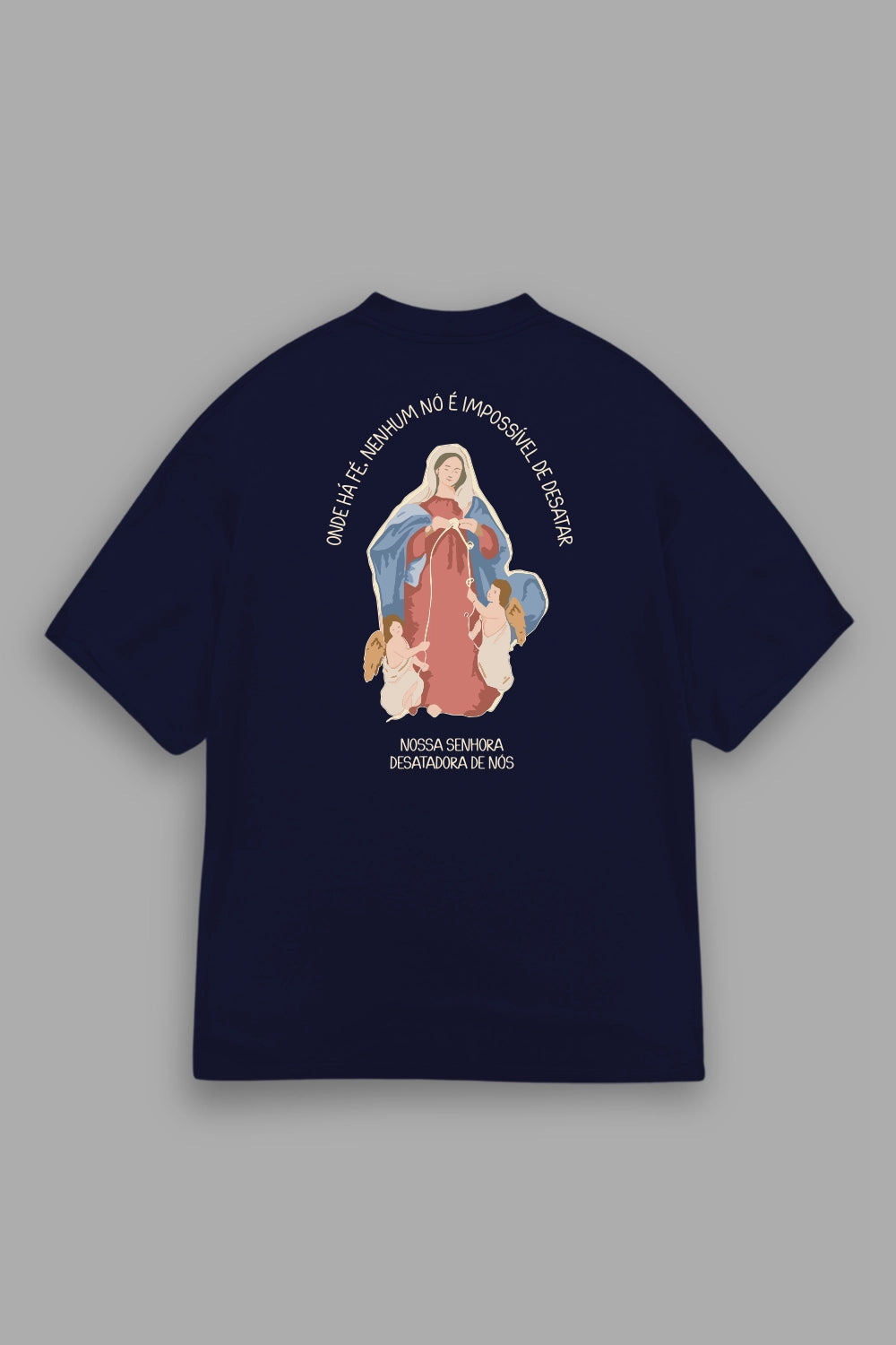Camisa Oversized Nsa Desatadora de Nós