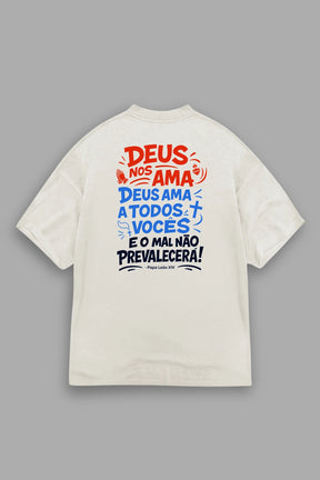 Camisa Oversized Papa Leão