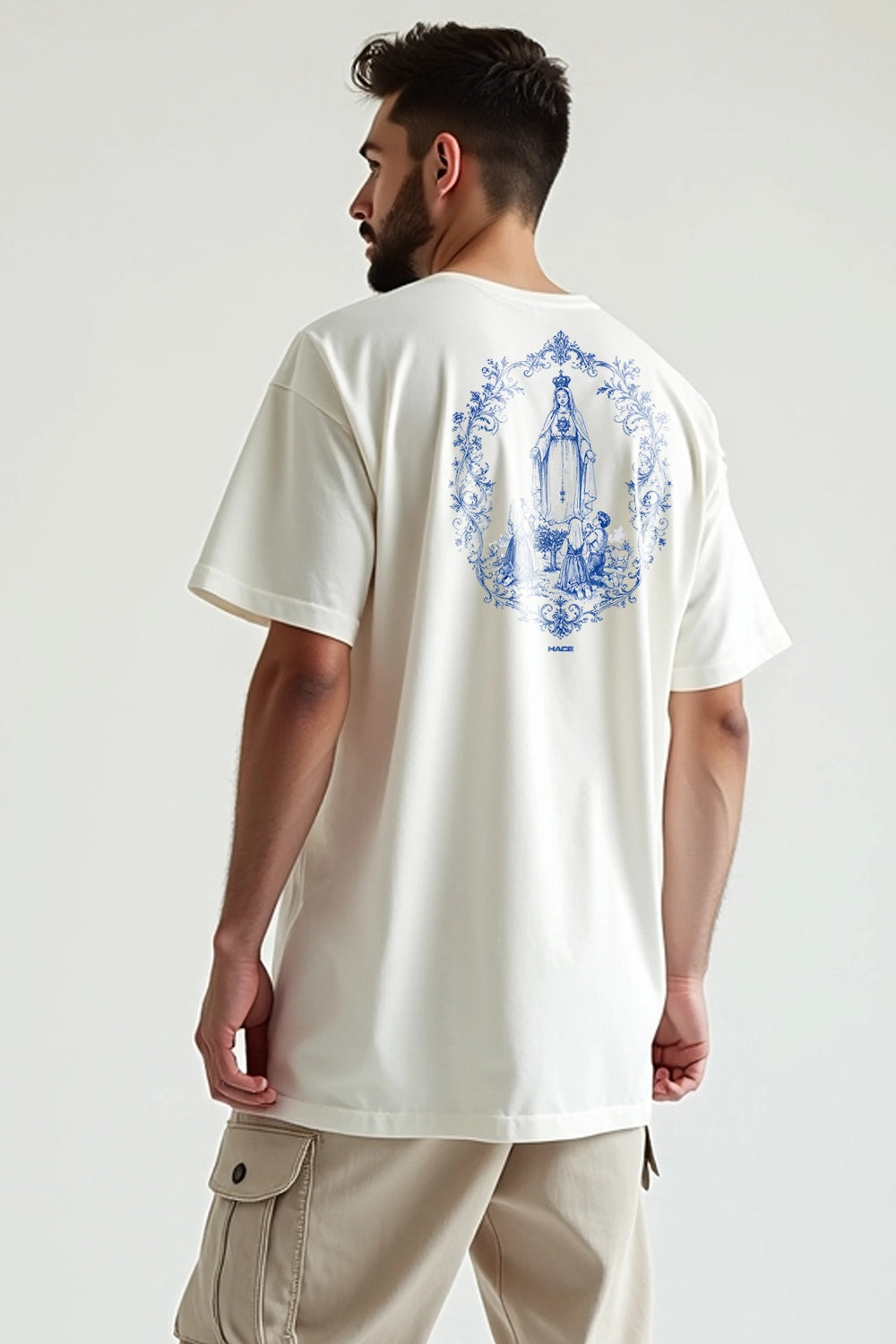 Camisa Oversized Rogai por Nós