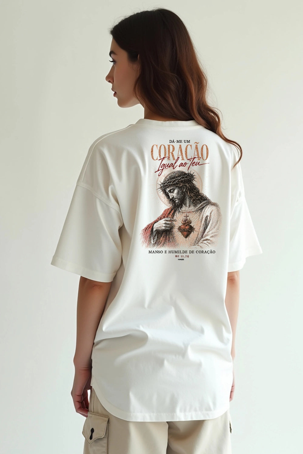 Camisa Oversized Sagrado Coração 25.6
