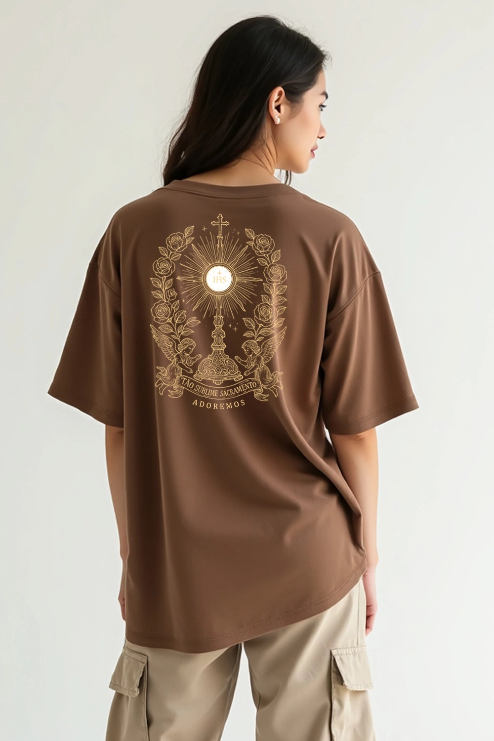 Camisa Oversized Santo Sacramento