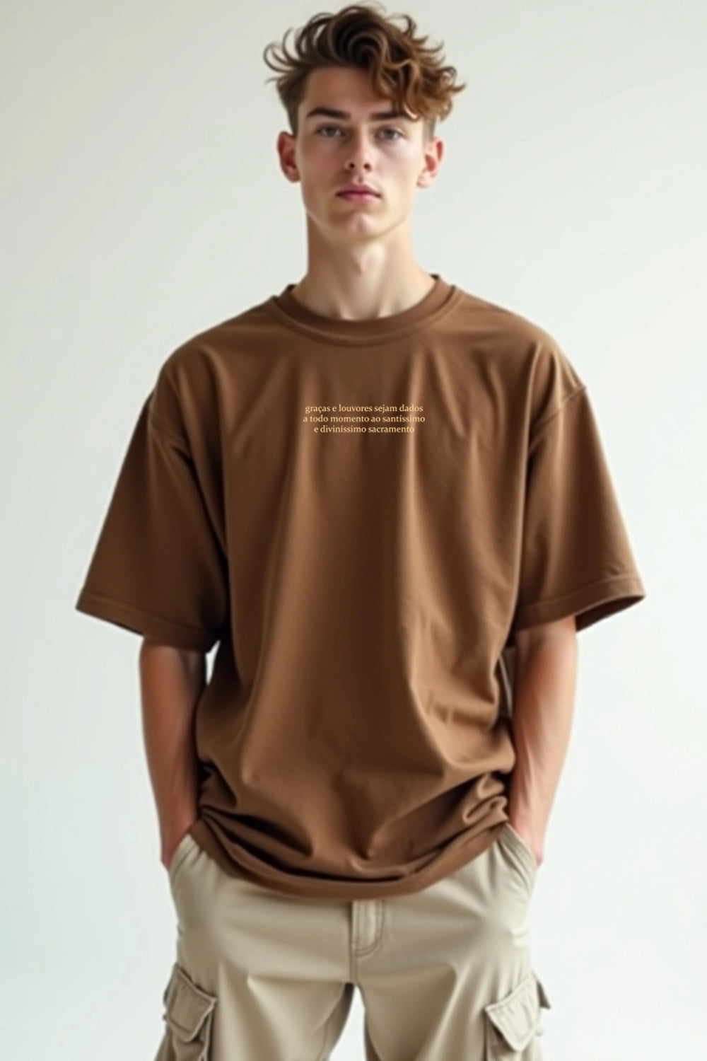 Camisa Oversized Santo Sacramento