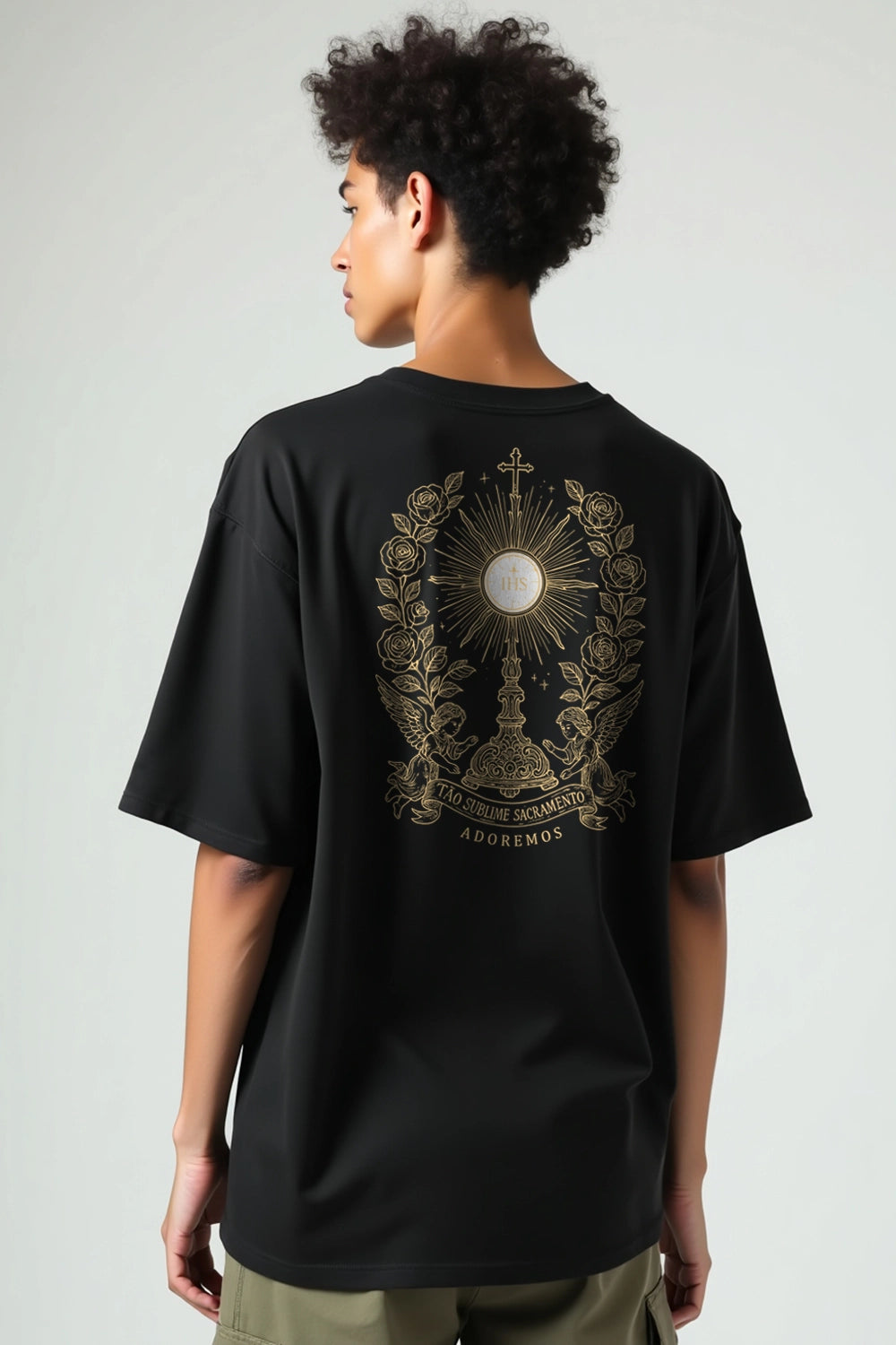 Camisa Oversized Santo Sacramento