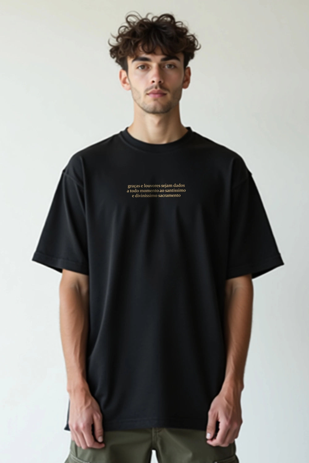 Camisa Oversized Santo Sacramento