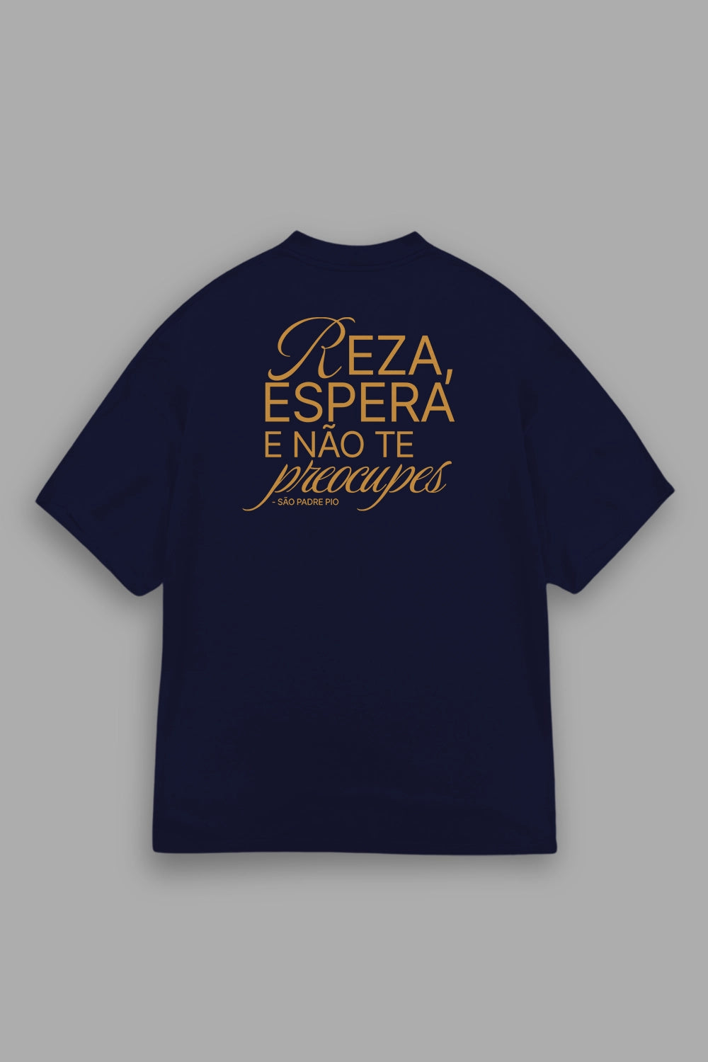 Camisa Oversized São Padre Pio