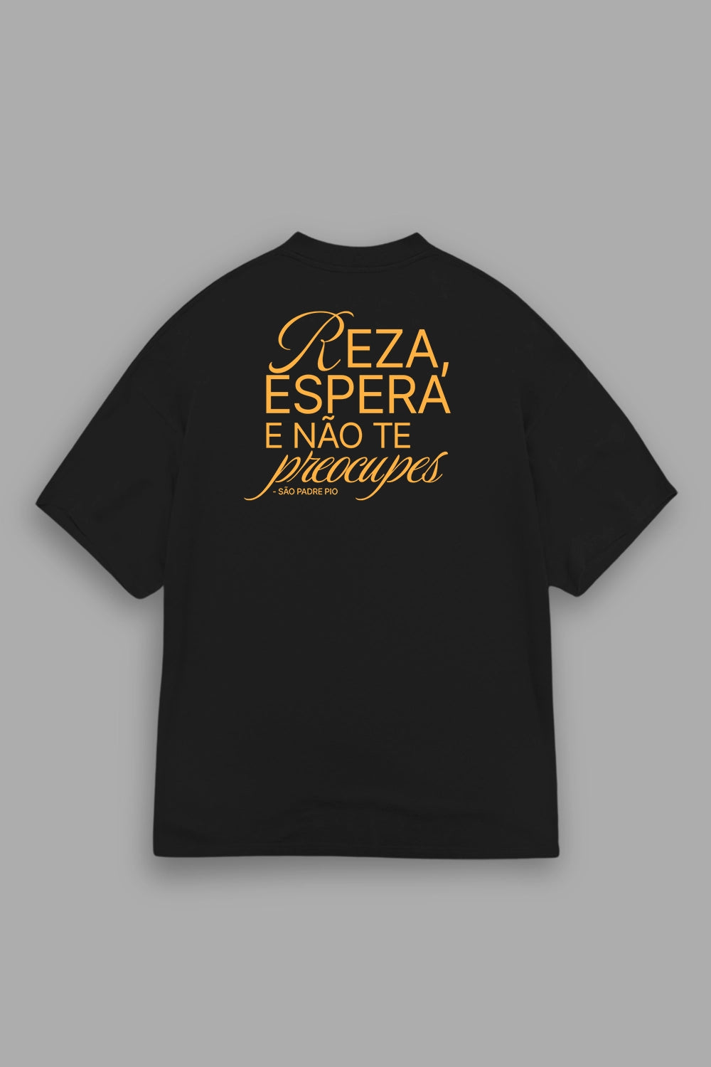 Camisa Oversized São Padre Pio