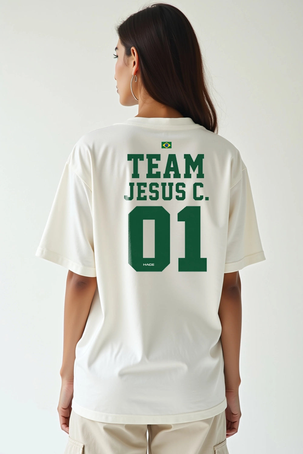 Camisa Oversized Team Jesus