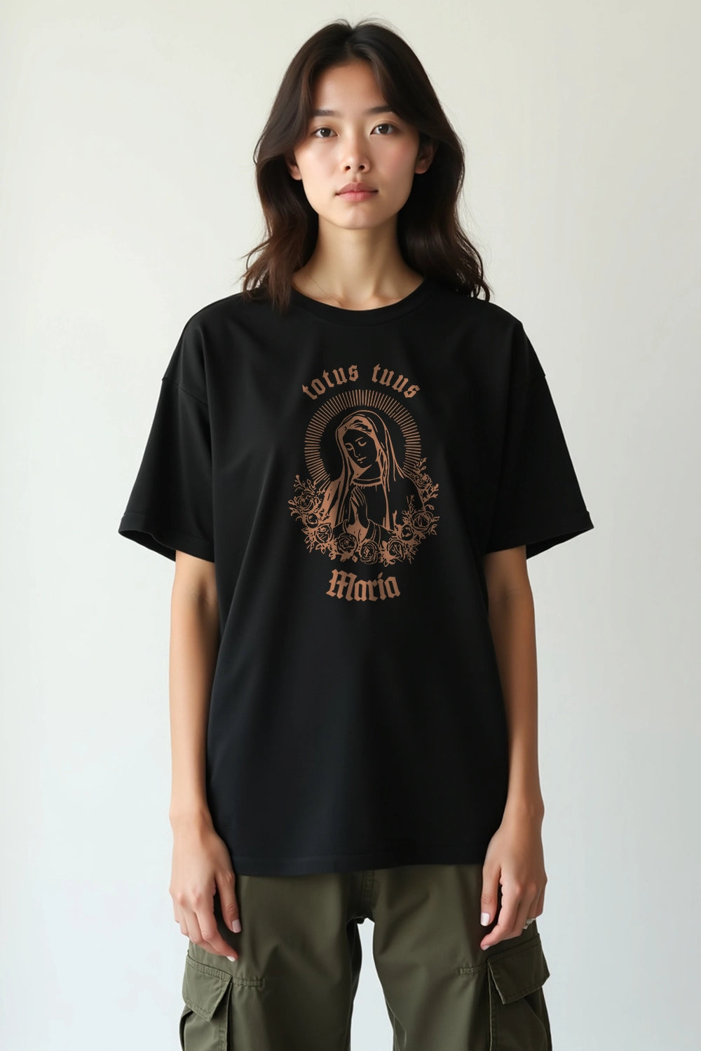 Camisa Oversized Totus Tuus