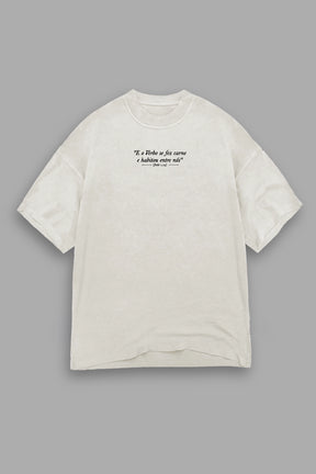 Camisa Oversized O Verbo se fez Carne