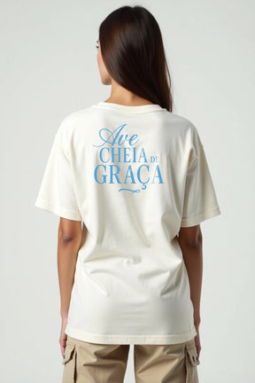 Camisa Oversized Cheia de Graça
