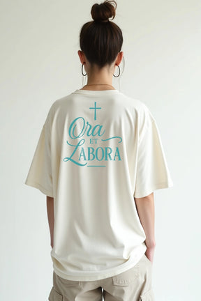 Camisa Oversized Ora et Labora