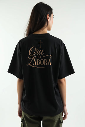 Camisa Oversized Ora et Labora