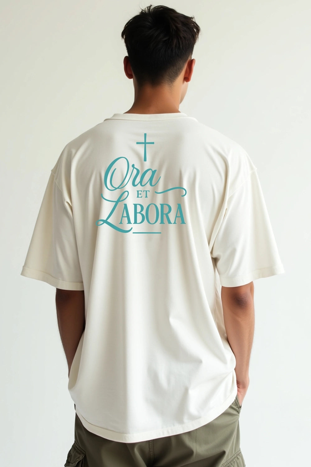 Camisa Oversized Ora et Labora