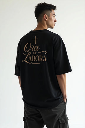 Camisa Oversized Ora et Labora