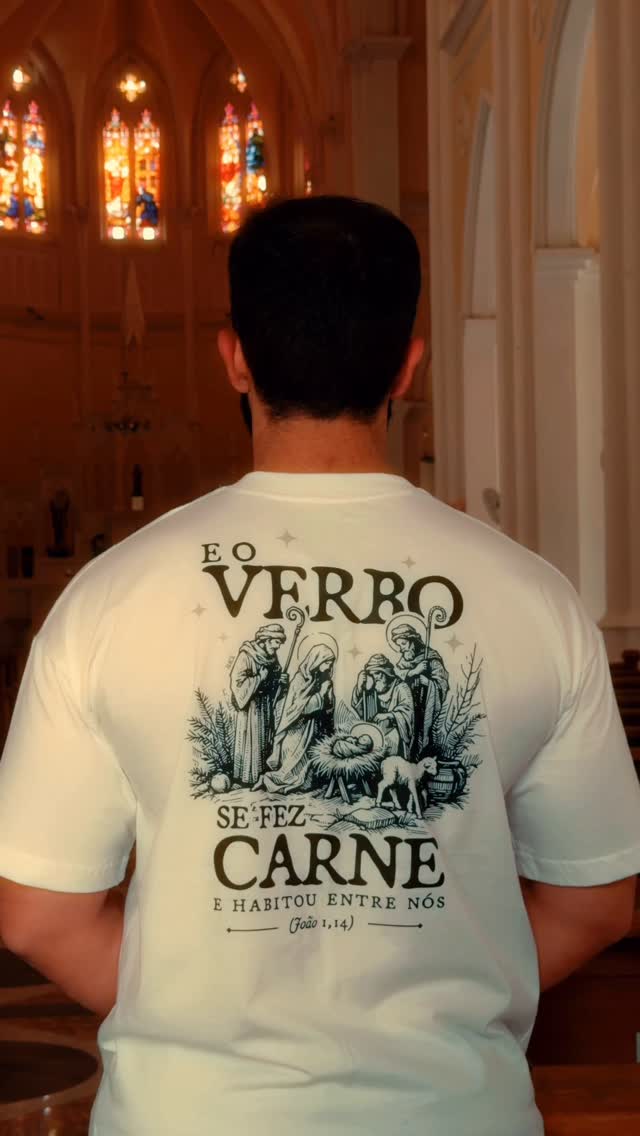 Camisa Oversized O Verbo se fez Carne 25.6