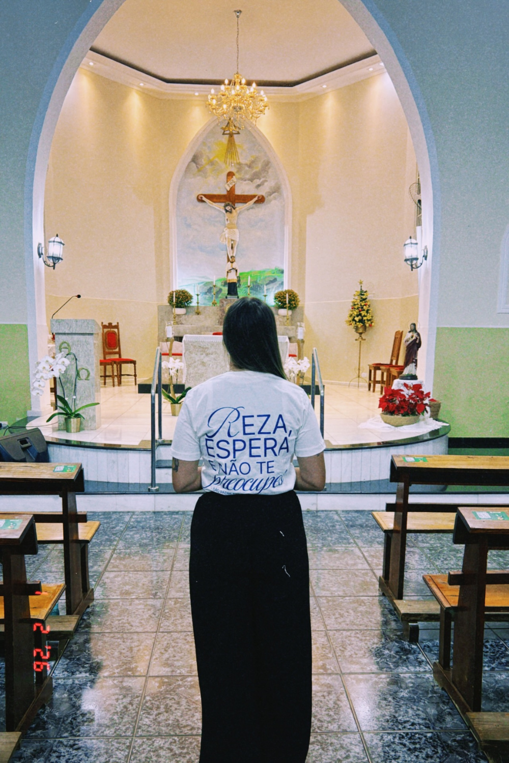Camisa Oversized São Padre Pio
